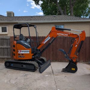 6,000 lb mini excavator rental in Denver – Bighorn Rentals equipment